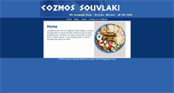 Desktop Screenshot of cozmossouvlaki.com