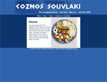 Tablet Screenshot of cozmossouvlaki.com